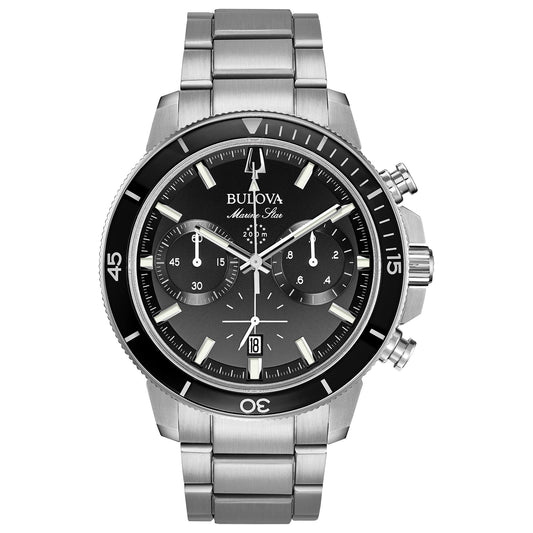 Bulova Performance Marine Star Mens Watch Stainless Steel (8077819936998) (10220885672129)