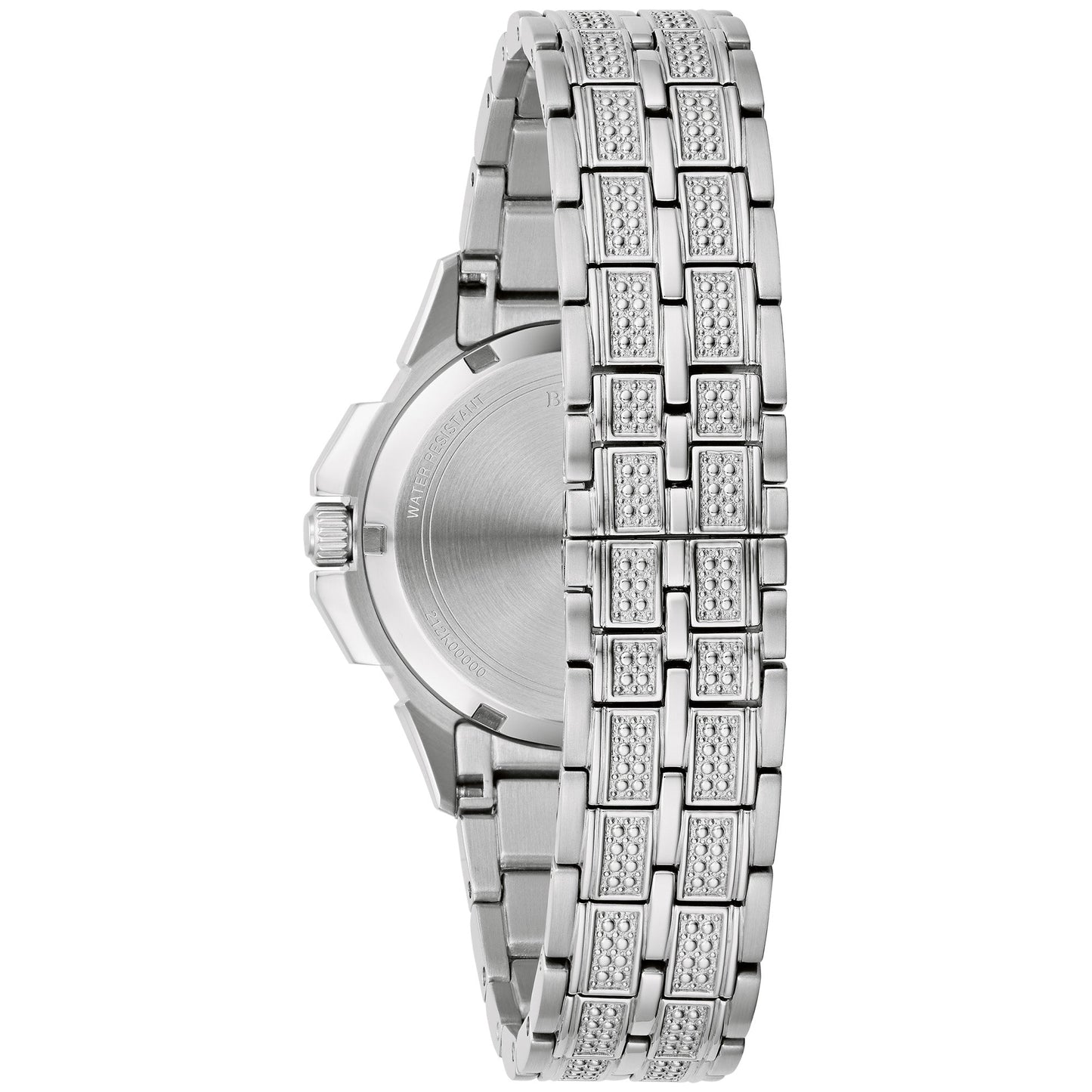 Bulova Dress/Classic Crystal Ladies Watch Stainless Steel (8077820854502) (10220882460865)