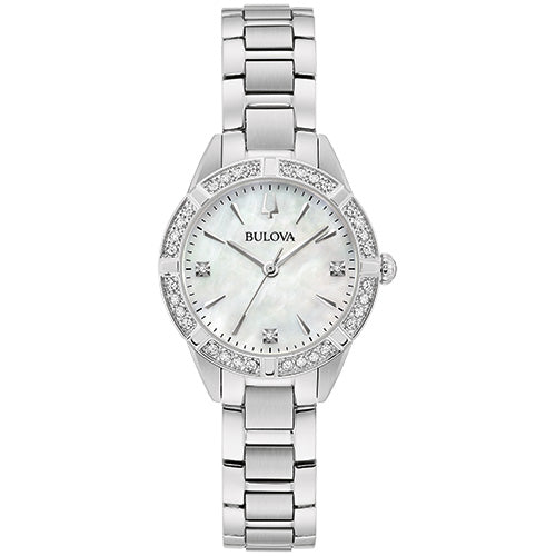 Bulova Dress/Classic Bul Ladies Stainless Steel (8287994937574) (10220852281537)