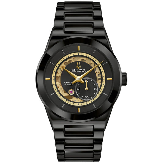 Bulova Modern Modern Mens Watch Ceramic & Stainless Steel (8077821739238) (10220878856385)