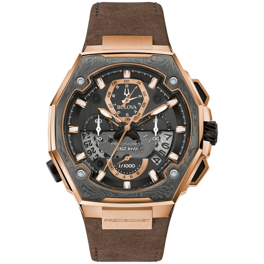 Bulova Proprietary Precisionist Mens Watch Stainless Steel (8077822492902) (10220876890305)