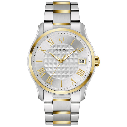 Bulova Dress/Classic Classic Mens Watch Stainless Steel (8077822787814) (10220875940033)