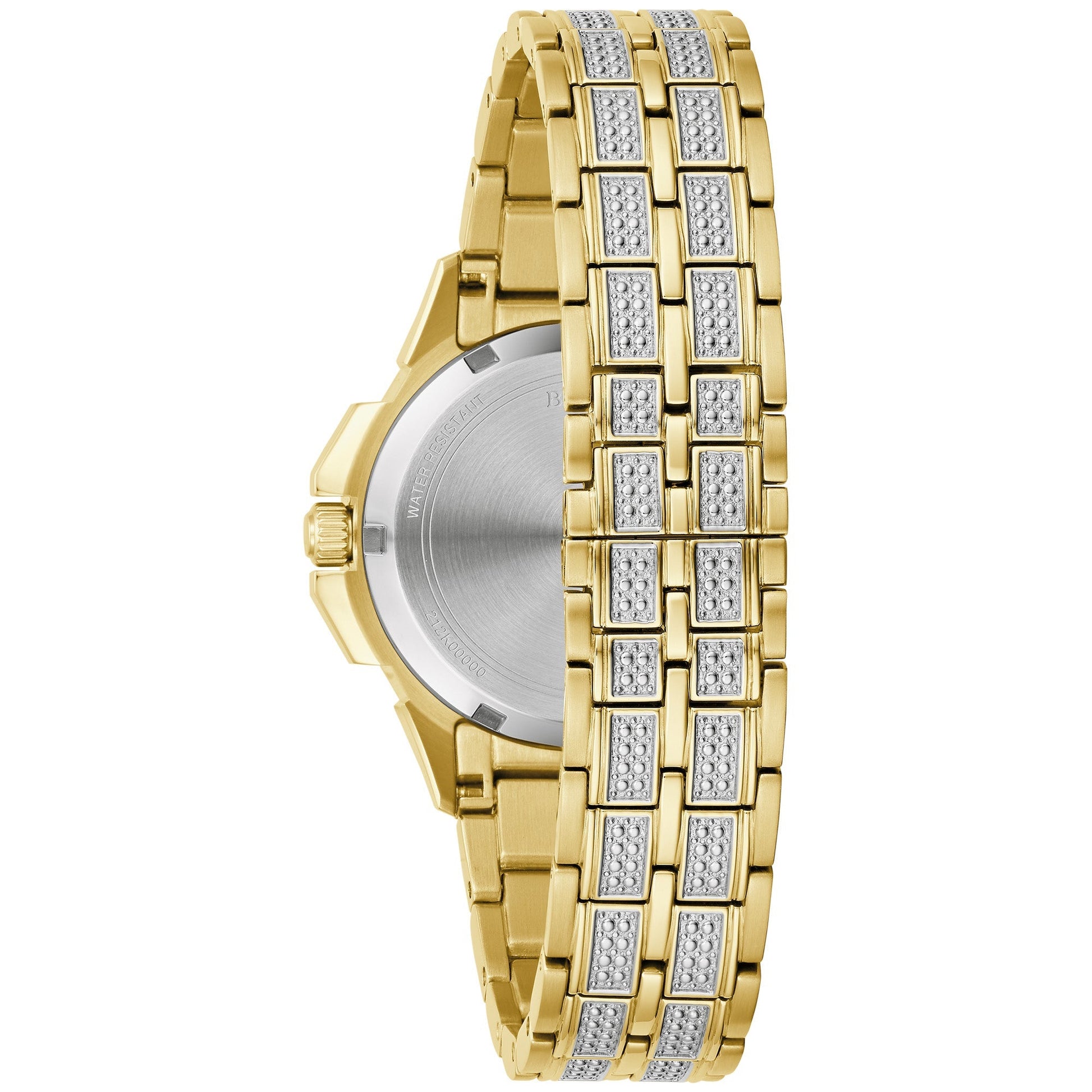 Bulova Dress/Classic Crystal Ladies Watch Stainless Steel (8077823443174) (10220873515201)