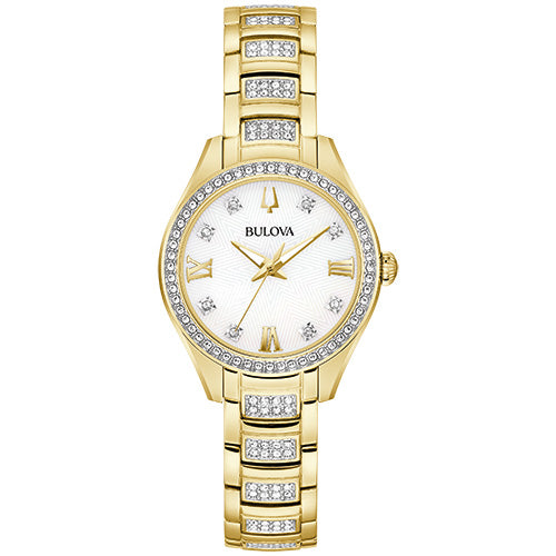 Bulova  Misc Crystal Ladies Stainless Steel (8287994511590) (10220854870209)