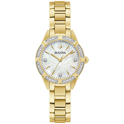 Bulova Dress/Classic Bul Ladies Stainless Steel (8287995429094) (10220849955009)