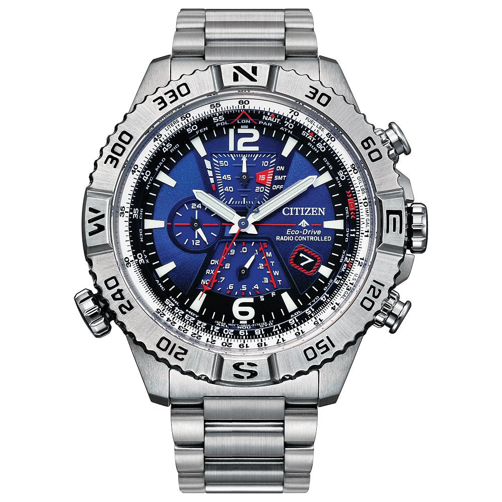 CITIZEN Eco-Drive Promaster Eco Navihawk Mens Stainless Steel (8434910429414) (10220833439937)