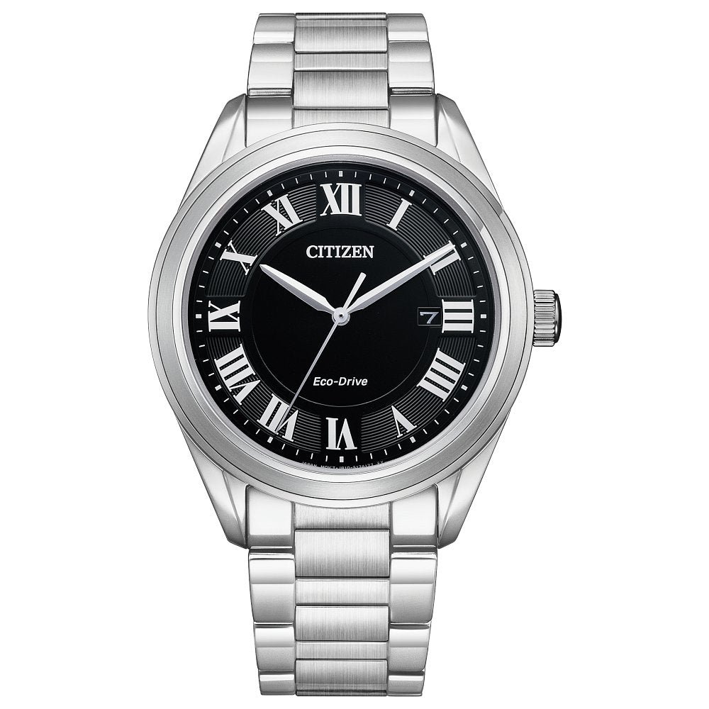 CITIZEN Eco-Drive Dress/Classic Eco Arezzo Mens Stainless Steel (8434913837286) (10220826558657)