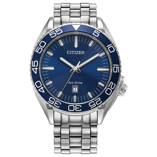 CITIZEN Eco-Drive Sport Luxury Carson Mens Stainless Steel (8434910527718) (10220833243329)