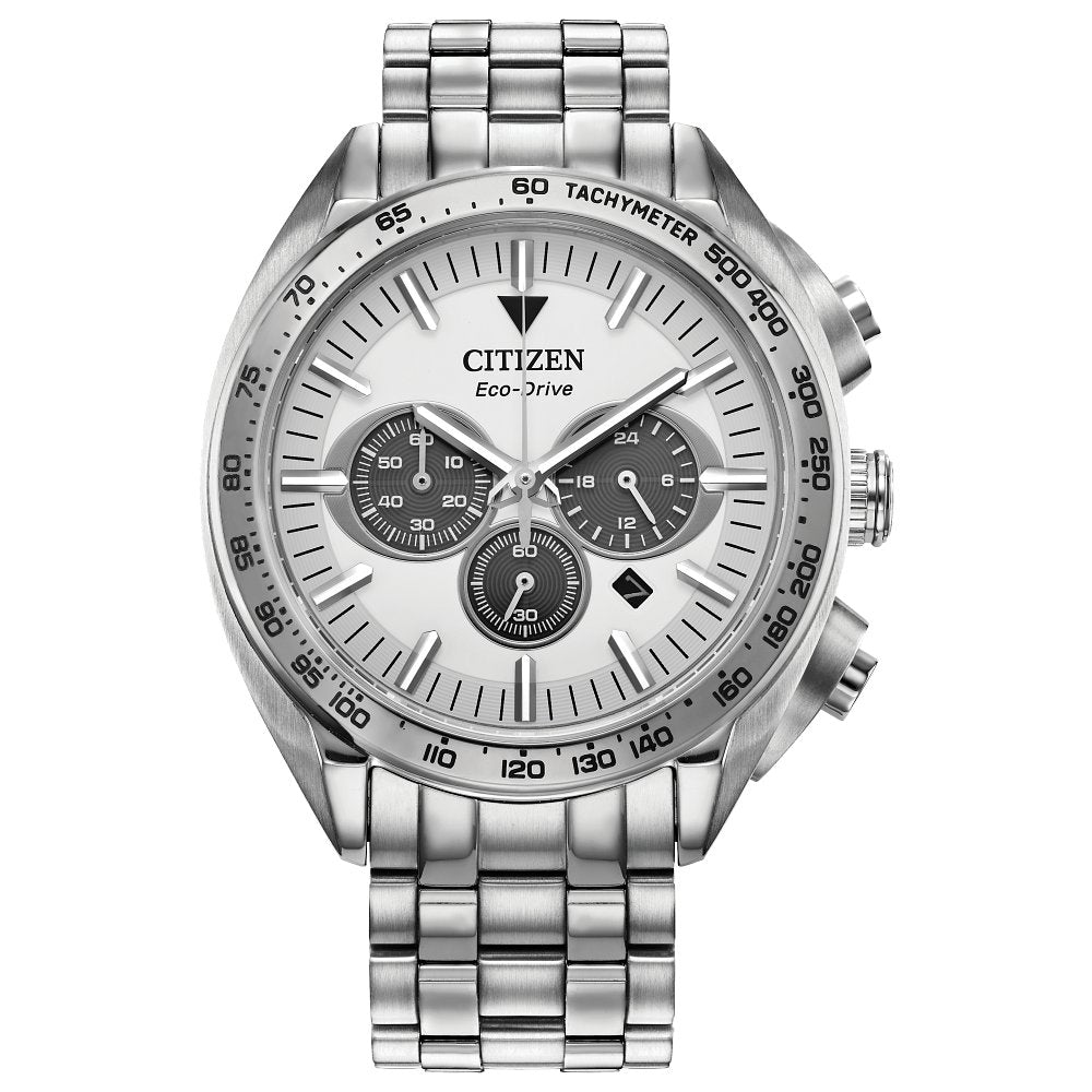 CITIZEN Eco-Drive Sport Luxury Carson Mens Stainless Steel (8434911150310) (10220832030913)