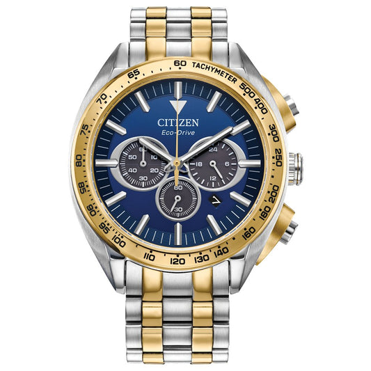 CITIZEN Eco-Drive Sport Luxury Carson Mens Stainless Steel (8434915639526) (10220822331585)