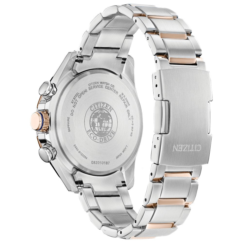 CITIZEN Eco-Drive Sport Luxury PCAT Mens Stainless Steel (8434911281382) (10220831801537)