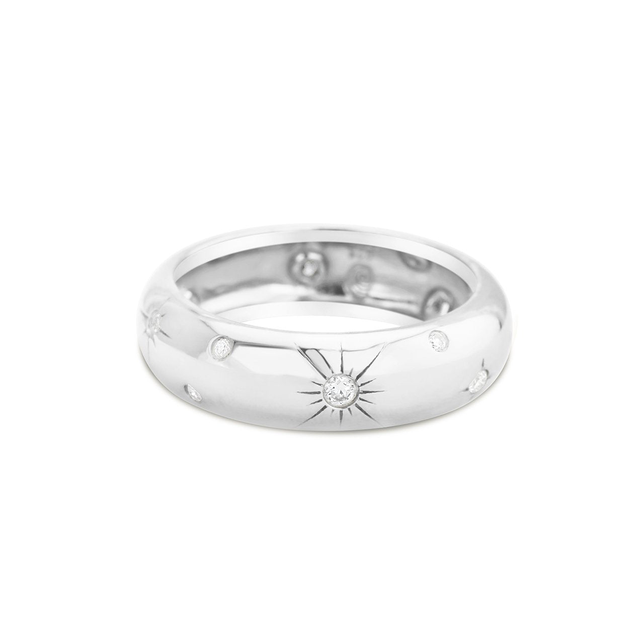 Dune Sterling Silver Cosmos Ring (6967590650011) (10220945506497)