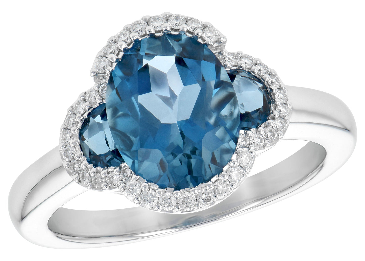 London Blue Topaz Ring (8055263297766) (10220907364545)