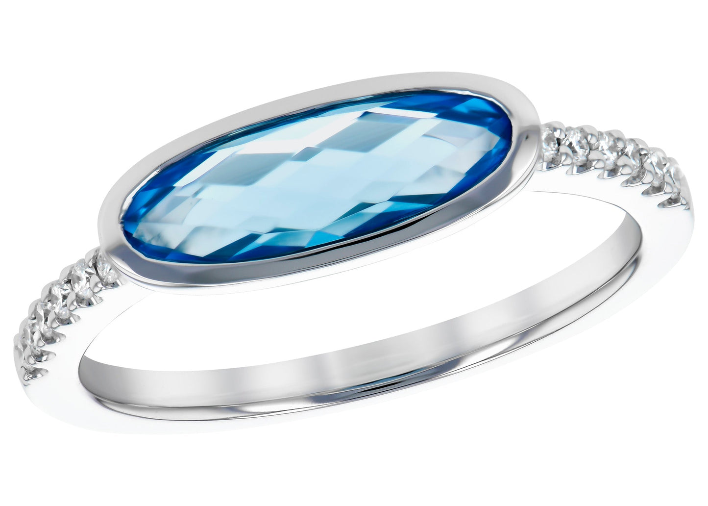 Blue Topaz Ring (8055263461606) (10220906578113)