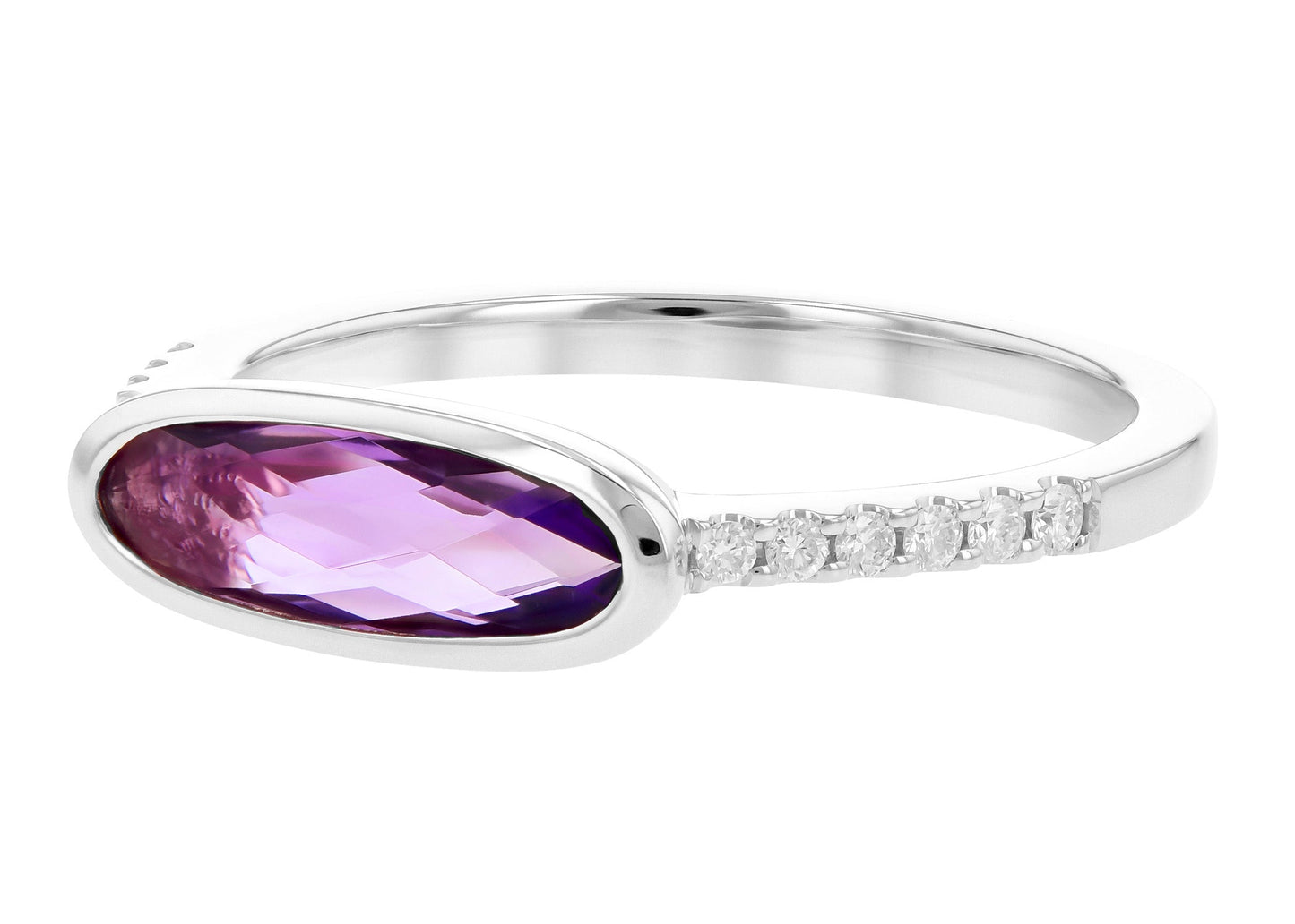 Purple Amethyst Ring (8055263985894) (10220903399617)