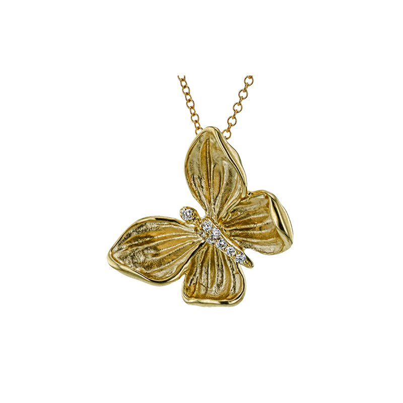 Monarch Butterfly Pendant (10590983618753)