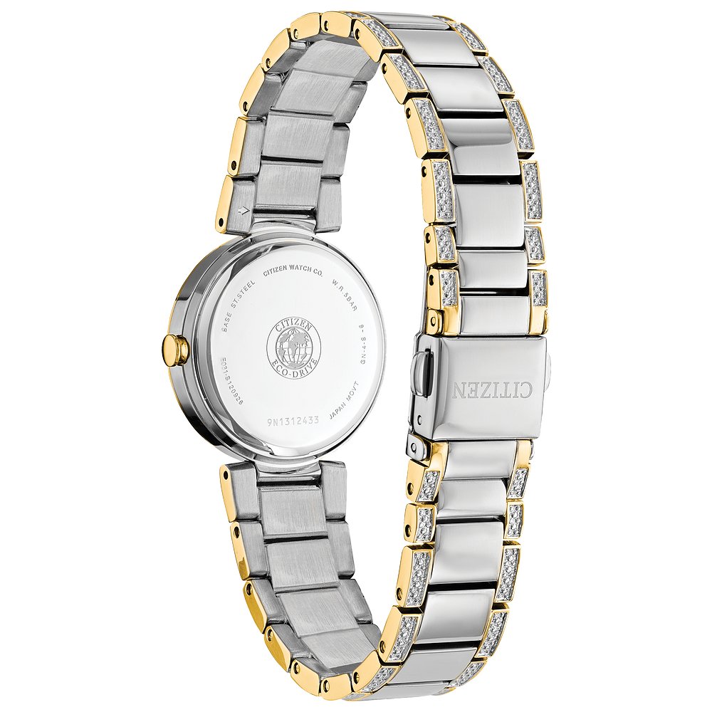 CITIZEN Eco-Drive Dress/Classic Eco Crystal Eco Ladies Stainless Steel (8434909741286) (10220834980033)