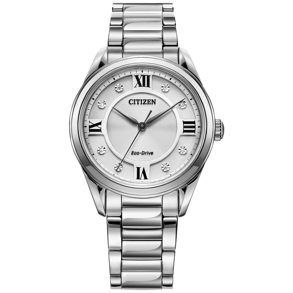 CITIZEN Eco-Drive Dress/Classic Eco Arezzo Ladies Stainless Steel (8434915803366) (10220822069441)