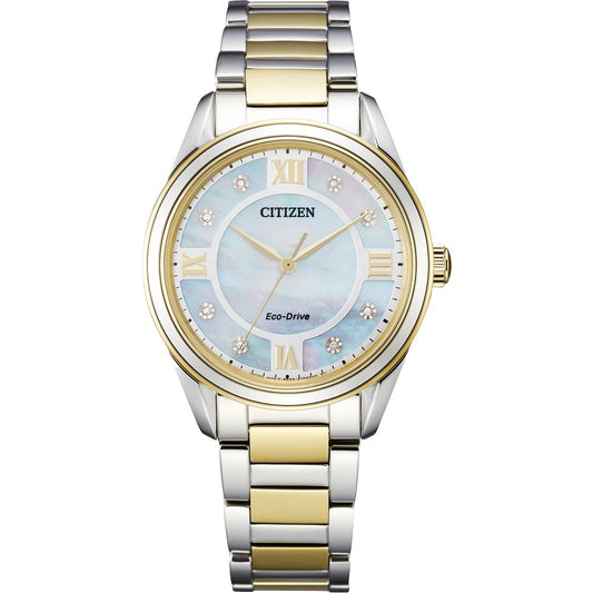 CITIZEN Eco-Drive Dress/Classic Eco Arezzo Ladies Stainless Steel (8434911543526) (10220831244481)