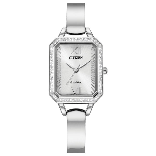 CITIZEN Eco-Drive Dress/Classic Eco Crystal Eco Ladies Stainless Steel (8434911641830) (10220831080641)