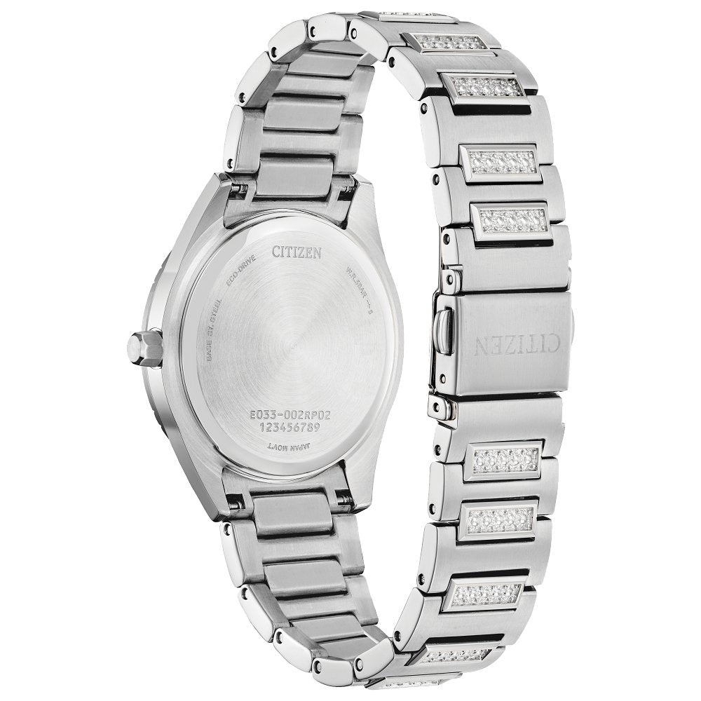 CITIZEN Eco-Drive Dress/Classic Eco Crystal Eco Ladies Stainless Steel (8434915868902) (10220821872833)