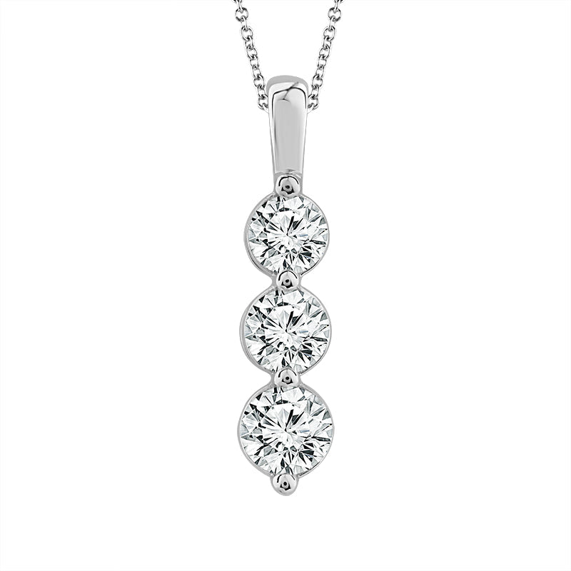 Diamond Fashion Pendant 0.5 ct tw 14k White Gold (8294423593190) (10220843860161)