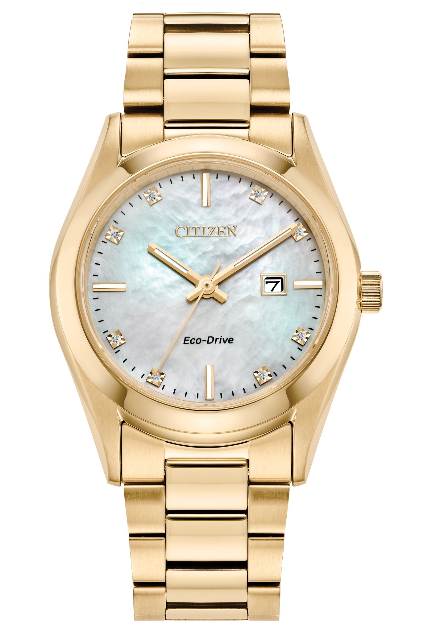 CITIZEN Eco-Drive Sport Luxury Ladies Stainless Steel (8434916262118) (10220820955329)