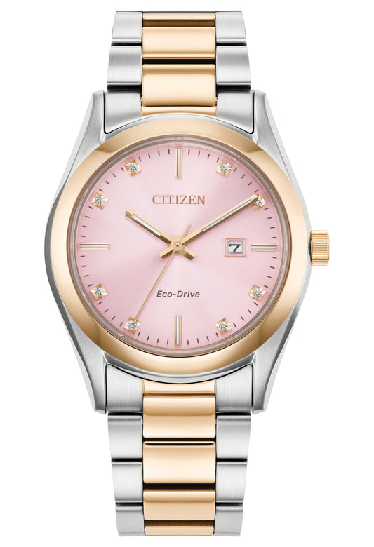 CITIZEN Eco-Drive Sport Luxury Ladies Stainless Steel (8434916393190) (10220820627649)