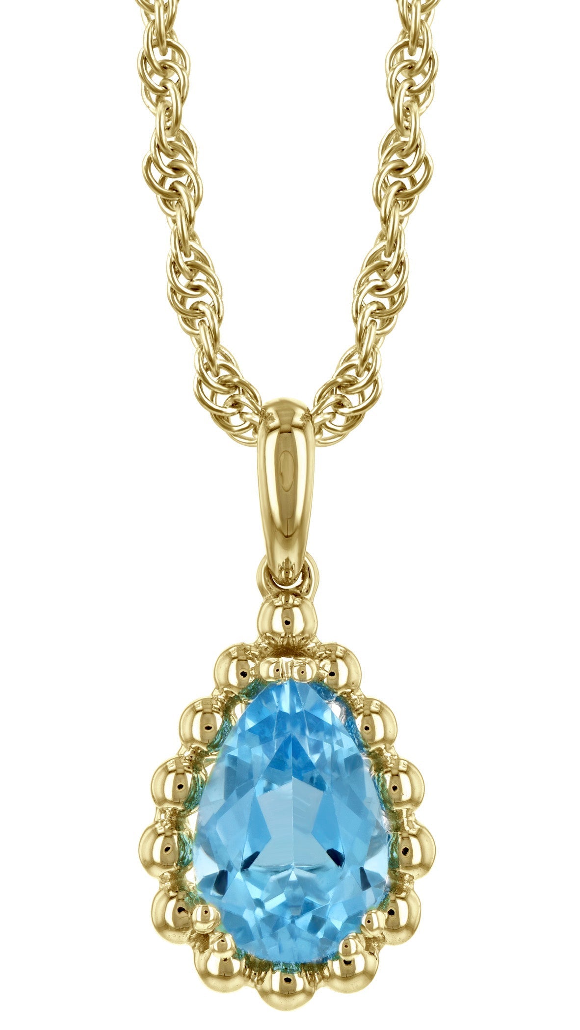 Blue Topaz Pendant (8055264313574) (10220901859521)