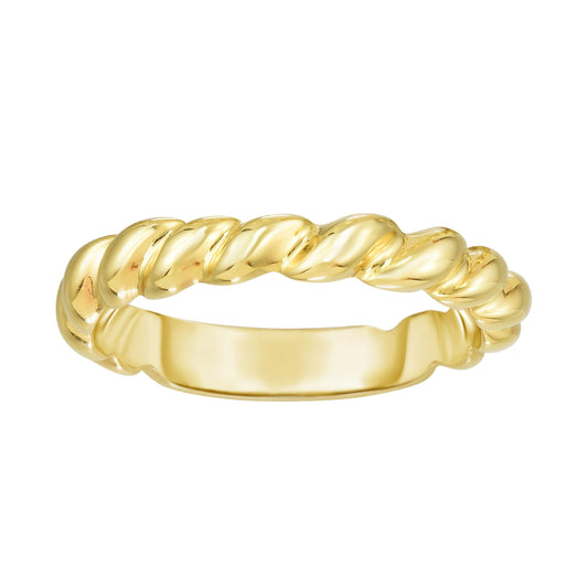 14kt Gold Size-7 Yellow Finish 3.7x21x1.5mm Polished Ring (5688345788571) (10220998623425)