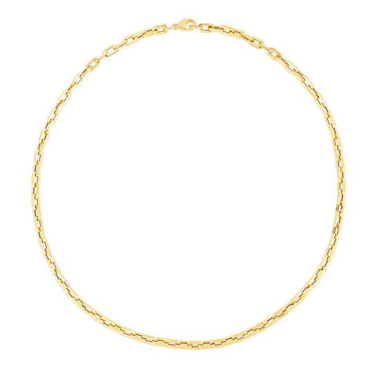 14K Corto Link Paperclip Chain Bracelet (8210050941158) (10220861259969)