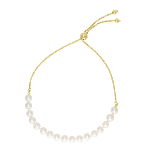 14K Pearl String Friendship Bracelet (8210050744550) (10220861817025)