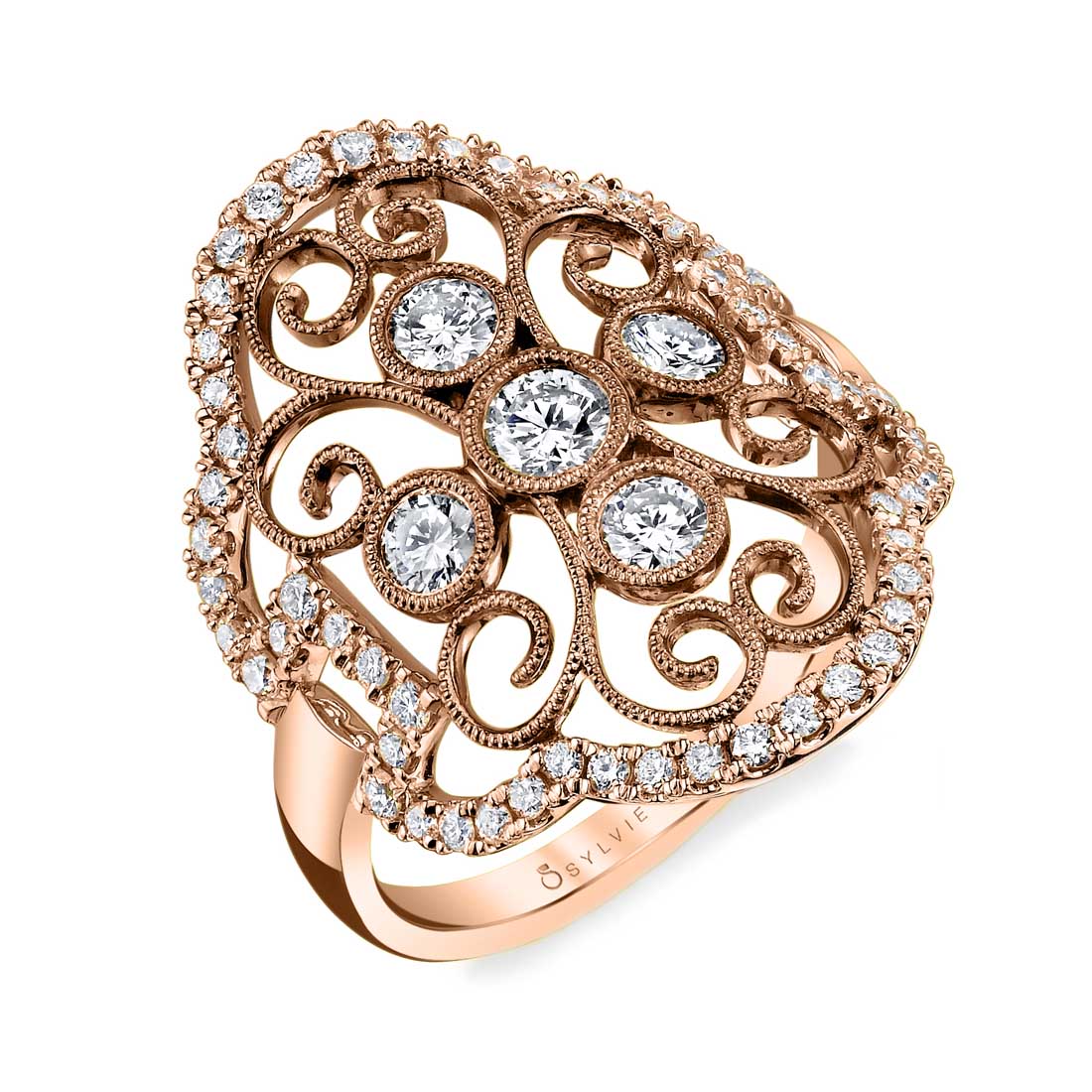 Modern Vintage Fashion Ring (10588532244673)