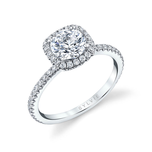 Halo Engagement Ring (10588532932801)