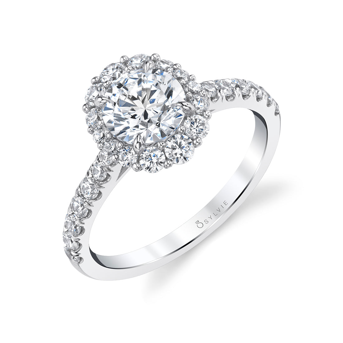 Halo Engagement Ring (10588533096641)