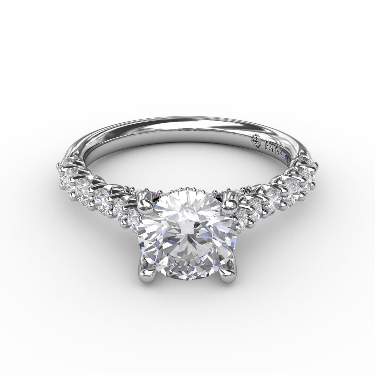 Contemporary Diamond Solitaire Engagement Ring With Hidden Halo (5552772546715) (10221023035585)