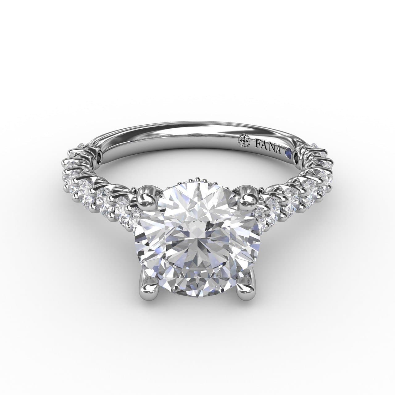 Contemporary Diamond Solitaire Engagement Ring With Hidden Halo (5552772972699) (10221022609601)