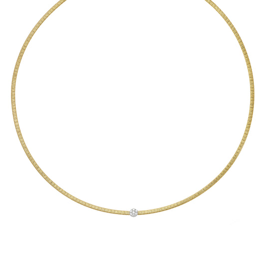 14K Gold Satin Italian Silk Diamond Necklace (8210047140070) (10220869255361)