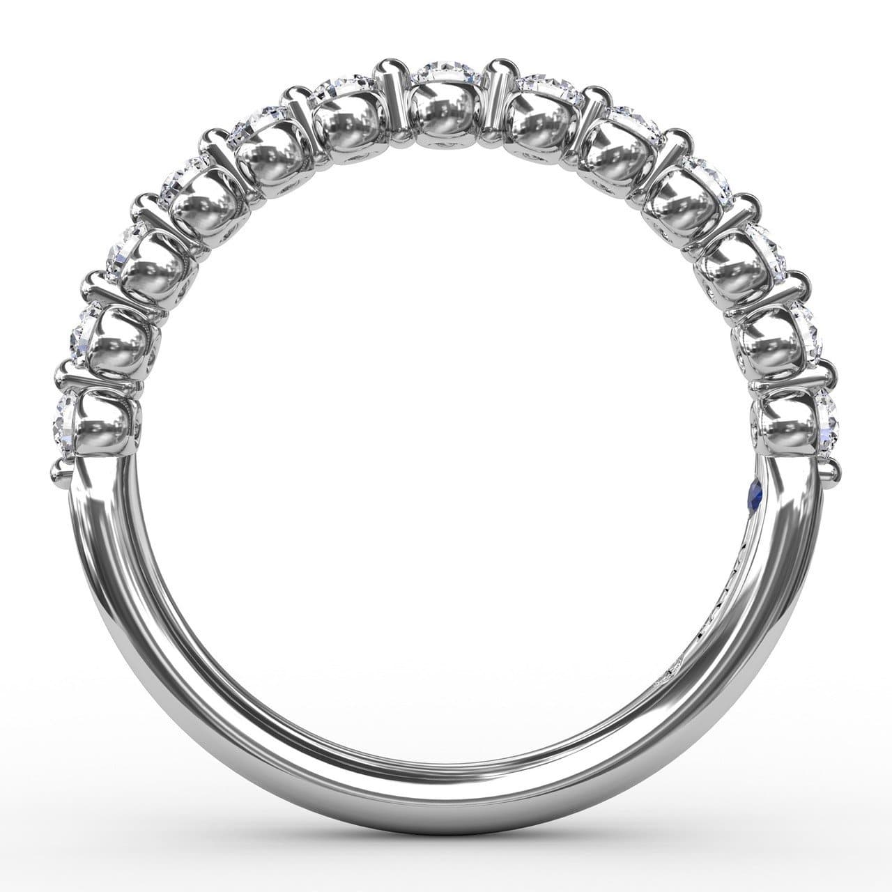 This beautiful diamond wedding band is designed to match engagement ring style S3244 (5552795058331) (10221007831233)