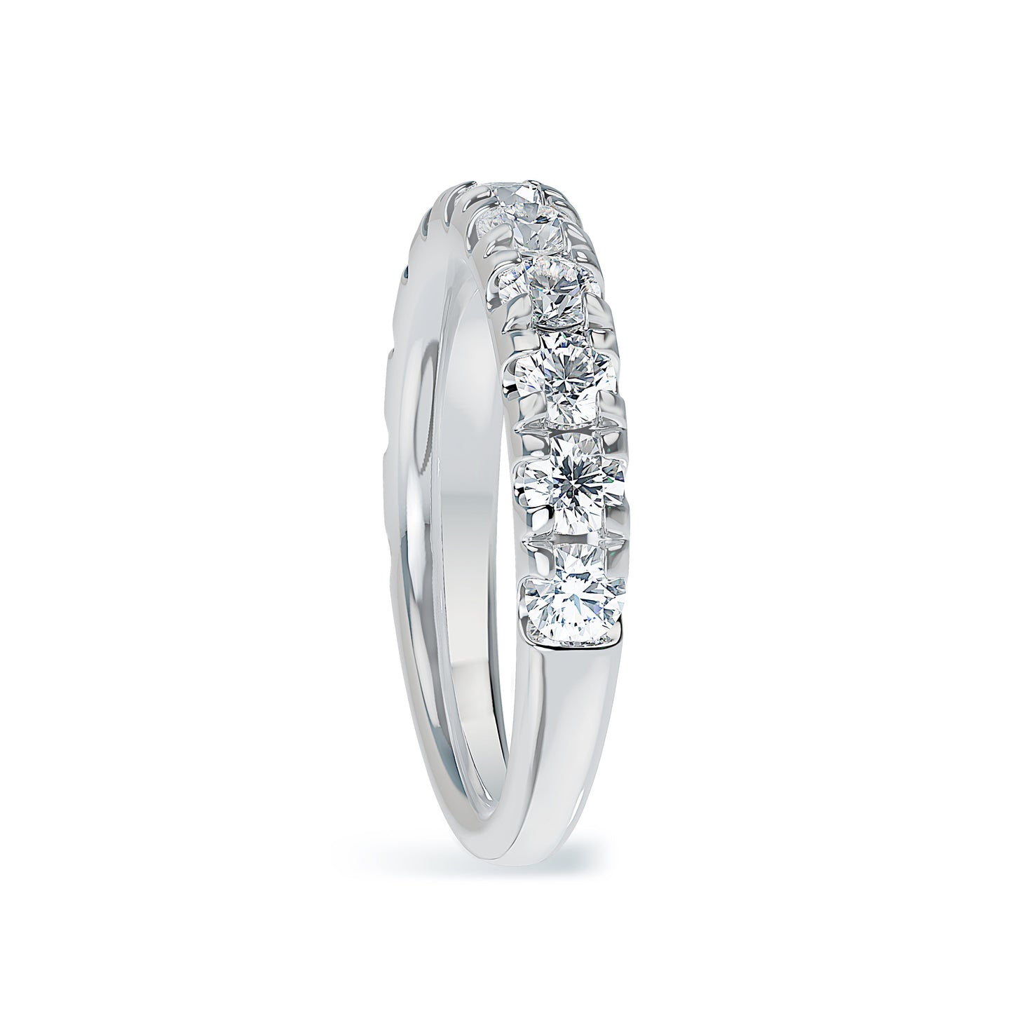 Lab Grown Diamond Band (8055182557414) (10220938821825)