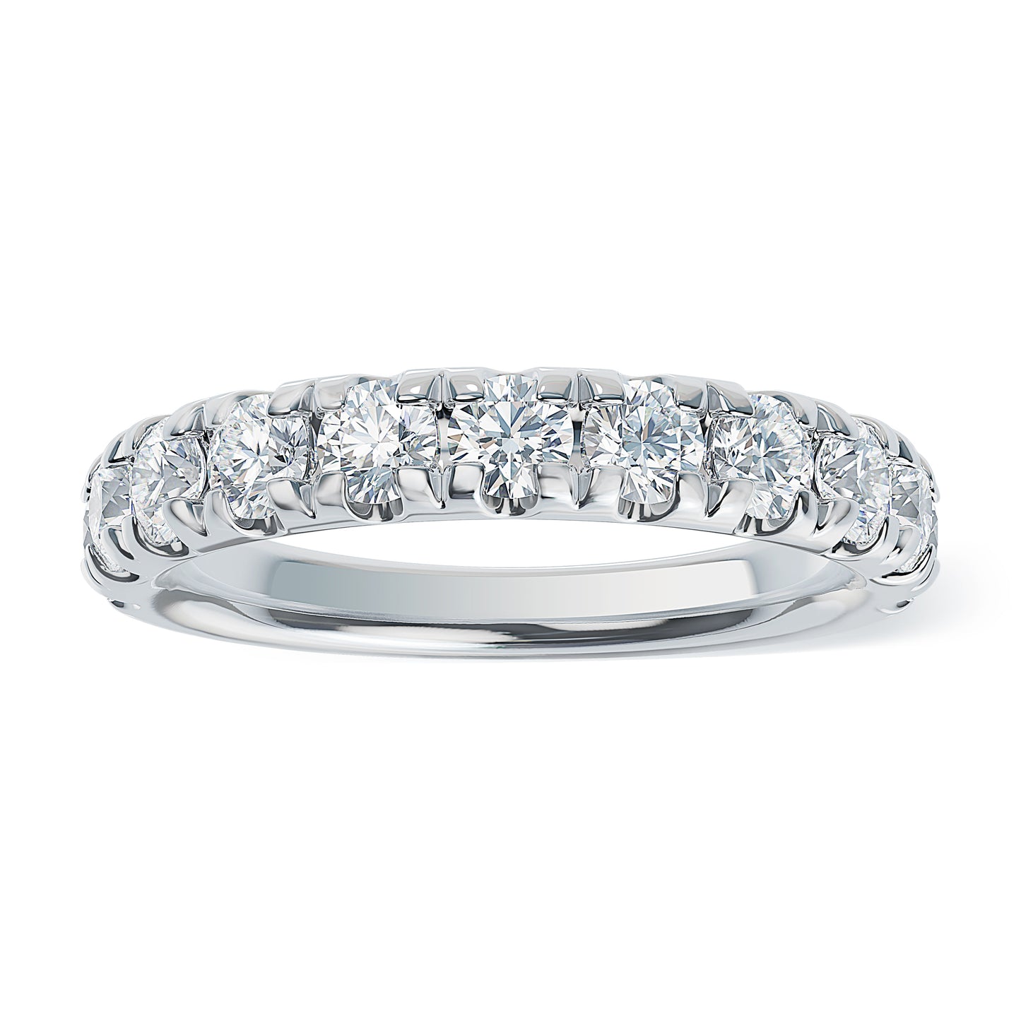 Lab Grown Diamond Band (8055182557414) (10220938821825)