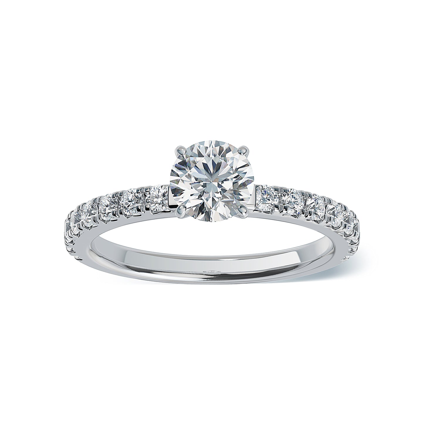 Lab Grown Diamond Engagamenet Ring (8055182754022) (10220934594753)