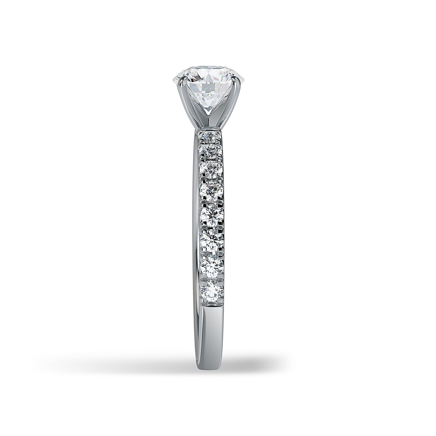 Lab Grown Diamond Engagamenet Ring (8055182754022) (10220934594753)