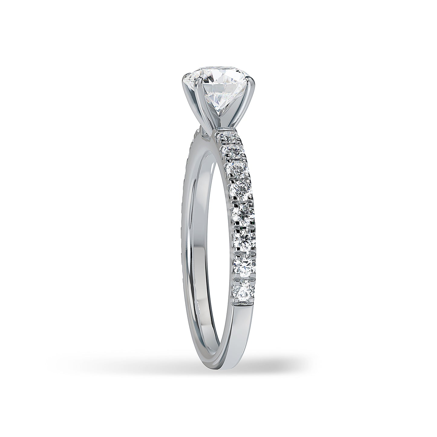 Lab Grown Diamond Engagamenet Ring (8055182754022) (10220934594753)