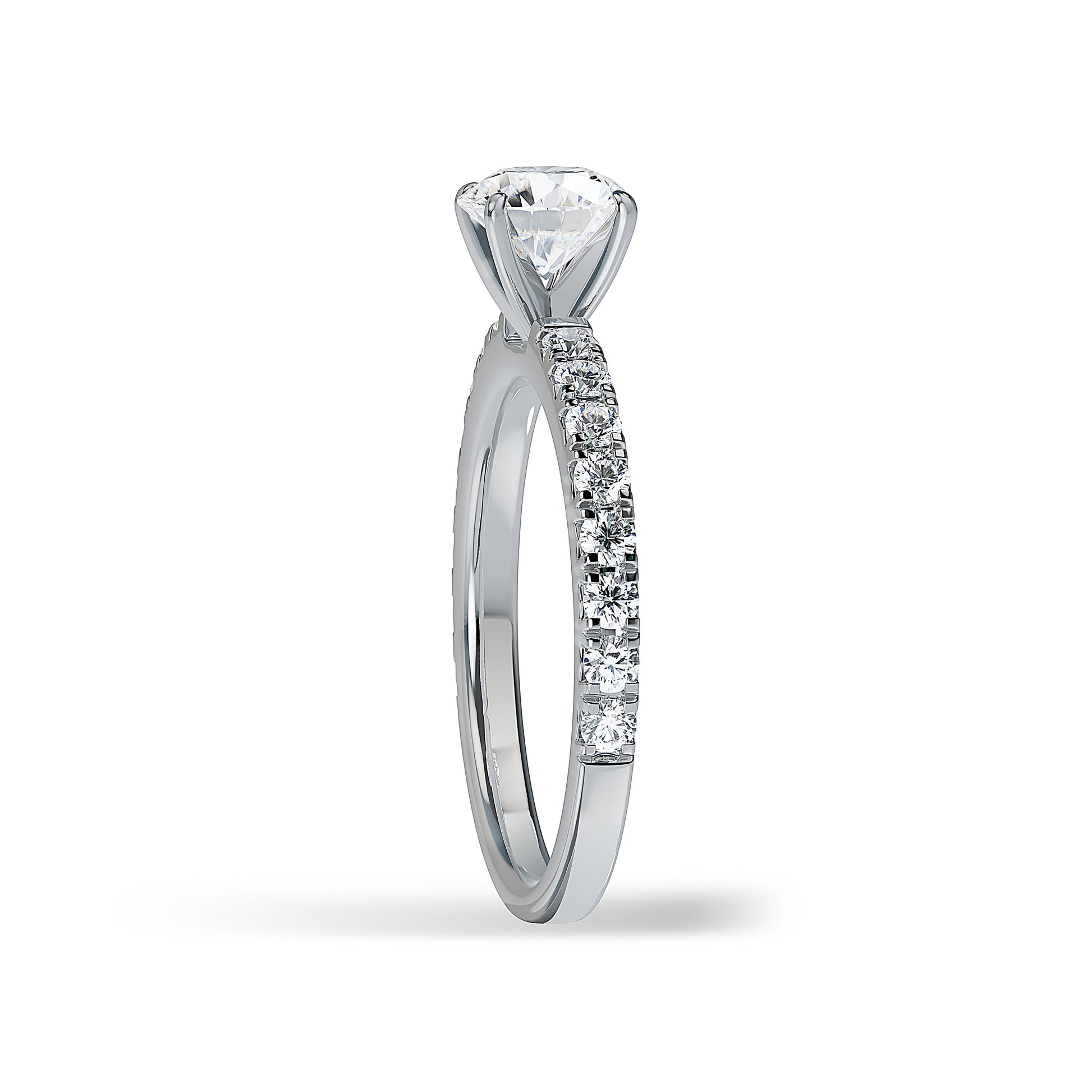 Lab Grown Diamond Engagamenet Ring (8055182754022) (10220934594753)