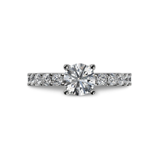 Lab Grown Diamond Engagamenet Ring (8055183474918) (10220913459393)