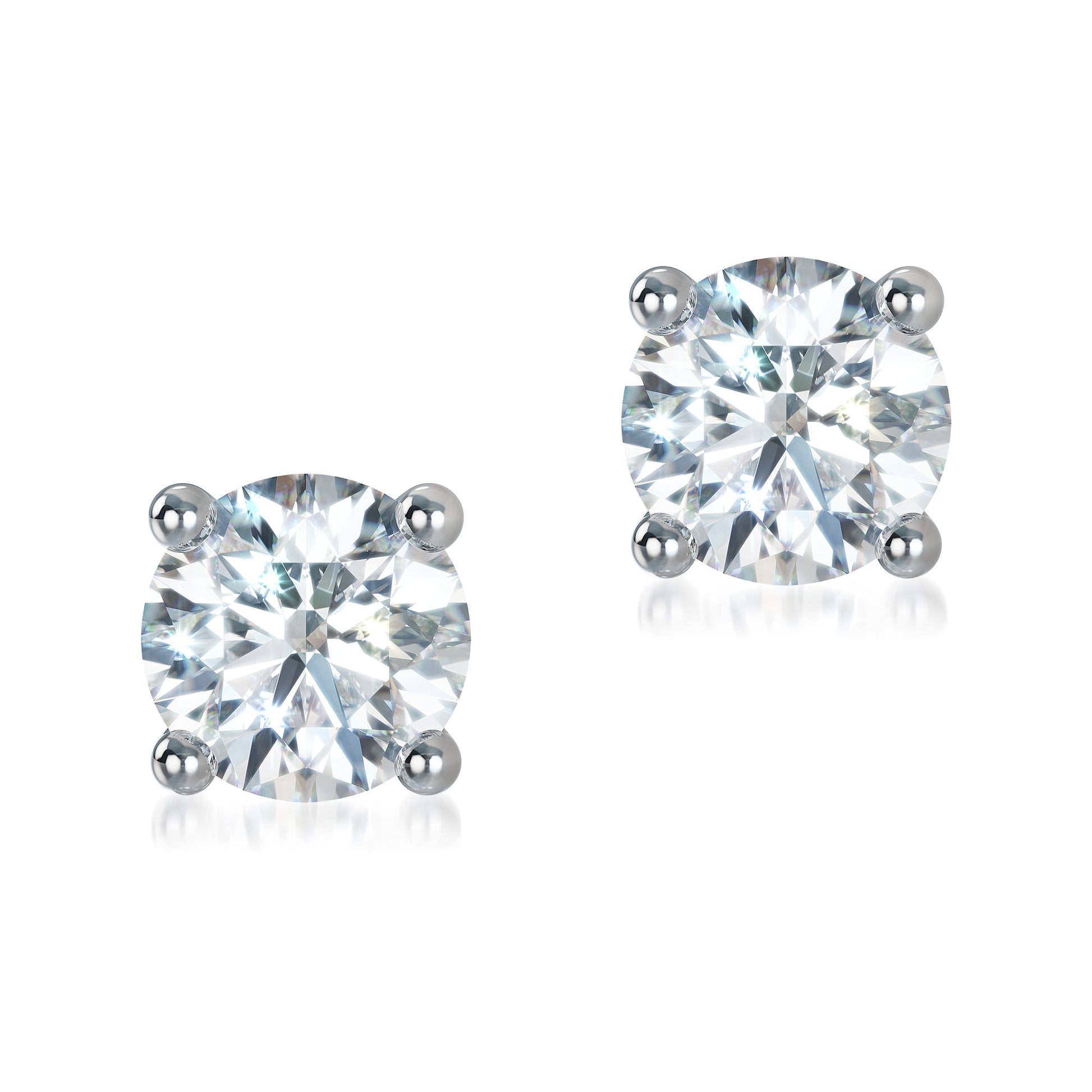 Lab Grown Diamond Stud Earrings (8055183507686) (10220912967873)