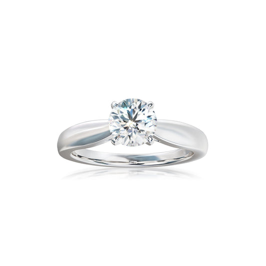 Lab Grown Diamond Solitaire Engagamenet Ring (8055183769830) (10220909035713)