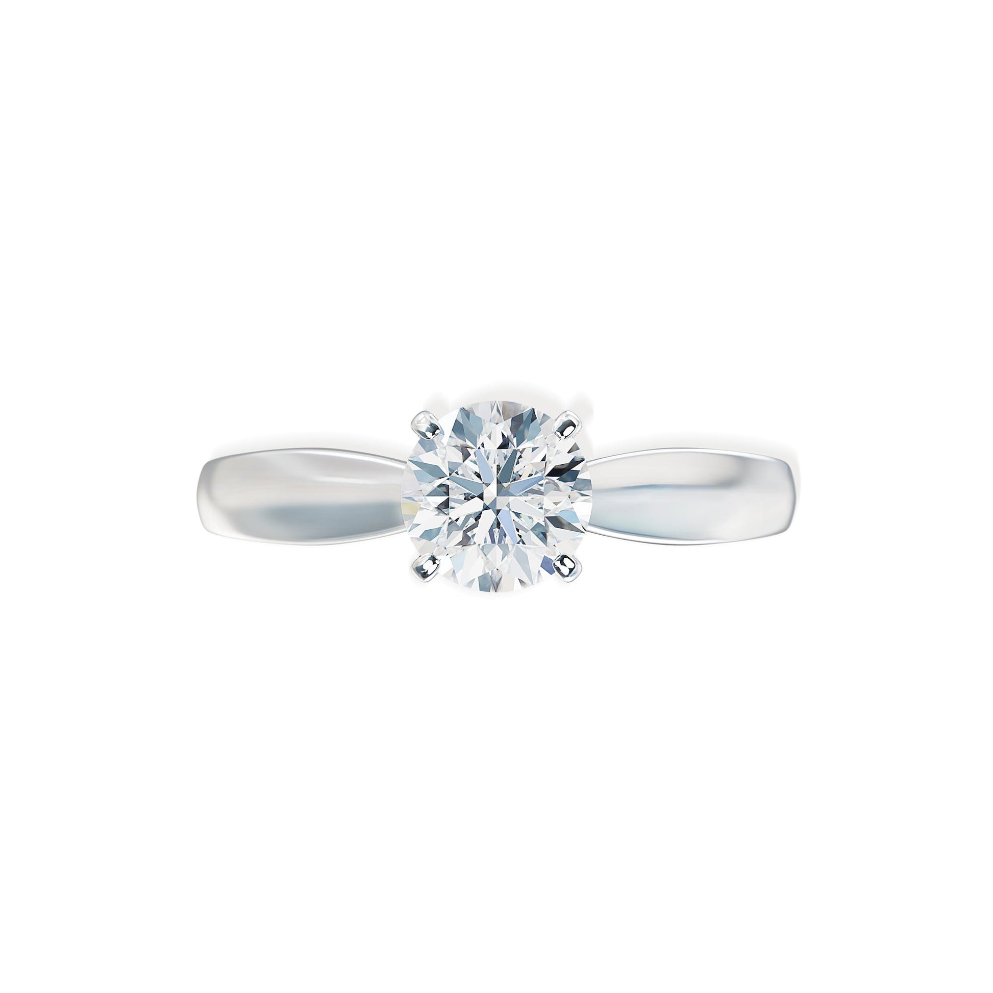 Lab Grown Diamond Solitaire Engagamenet Ring (8055183868134) (10220908347585)