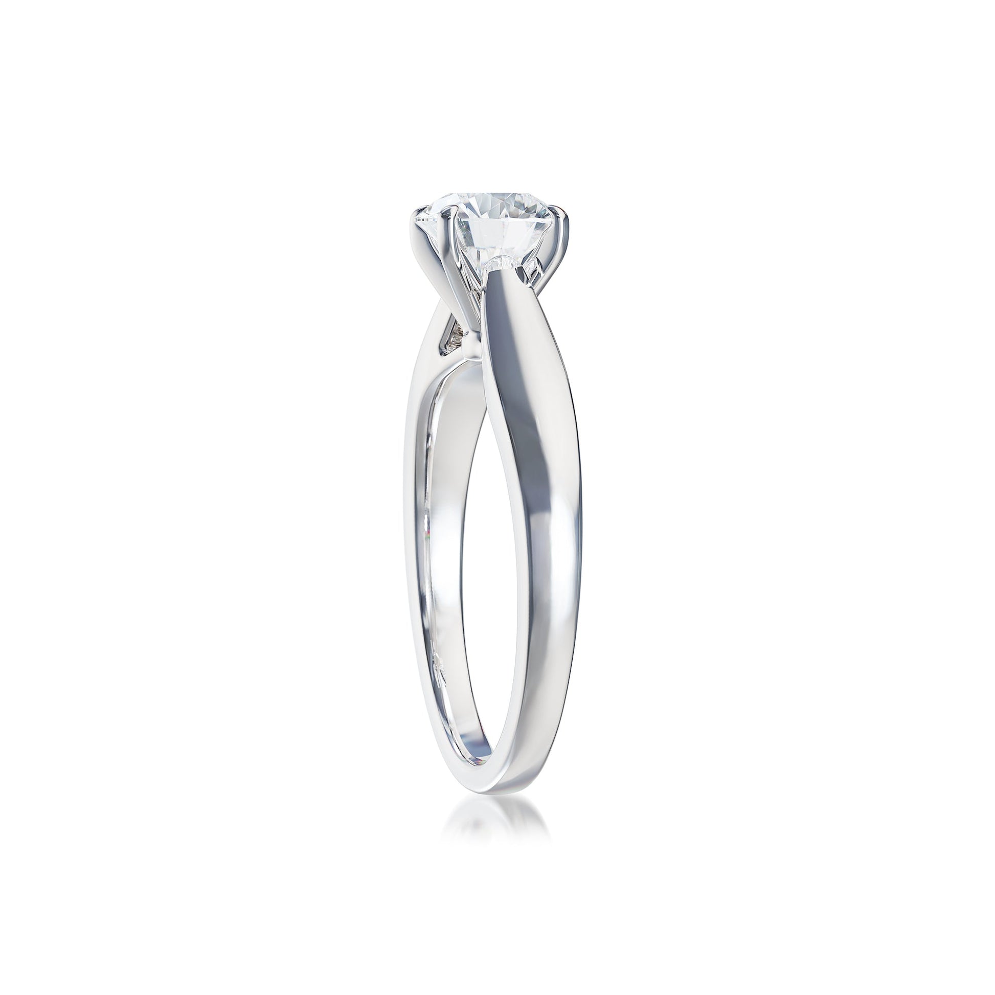 Lab Grown Diamond Solitaire Engagamenet Ring (8055183868134) (10220908347585)